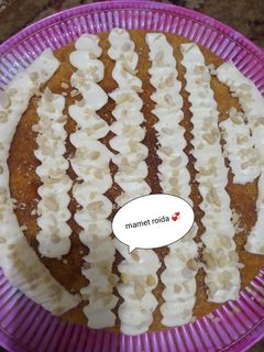 صورة لوصفة كنافه بالكريم شانتيه والمانجو 😋😋