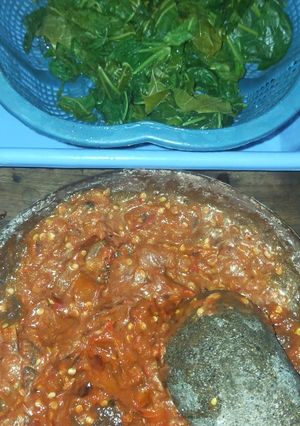 Foto resep Sambal tomat mentah