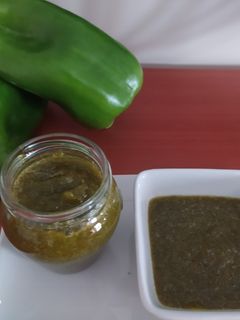 Una foto de Mermelada de pimientos verde de El Bierzo