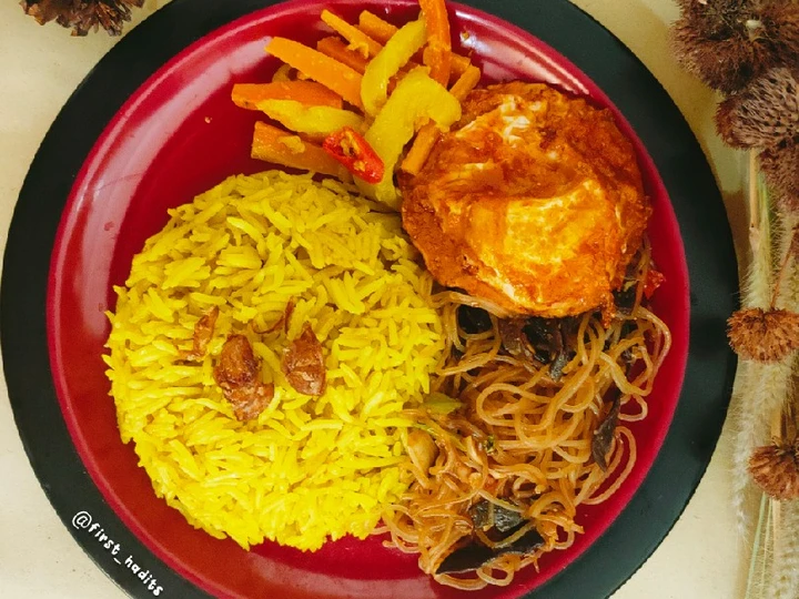 Langkah Gampang Menyiapkan Resep  Nasi Kuning Rice Cooker Simple yang Enak Banget, Sempurna