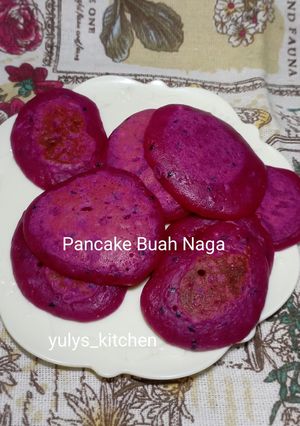 Foto resep Pancake buah naga