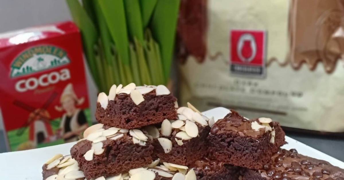 Resep Shiny chewy brownies 🤎 oleh Theresa Ibrahim - Cookpad