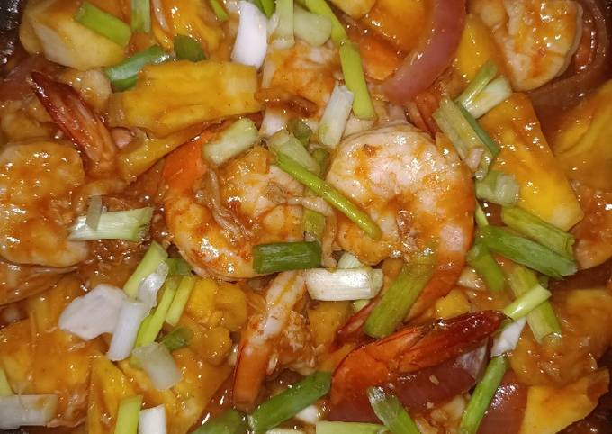Resep Udang asam manis oleh Pipit N - Cookpad