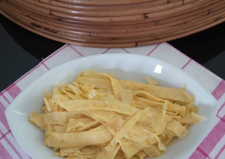 Resep Telur Iris Tipis sbg pelengkap Nasi Kuning Anti Gagal