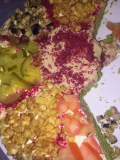صورة لوصفة كيكة الفلافل