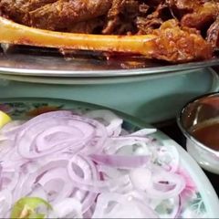 A picture of Spicy Mutton Leg 😍.