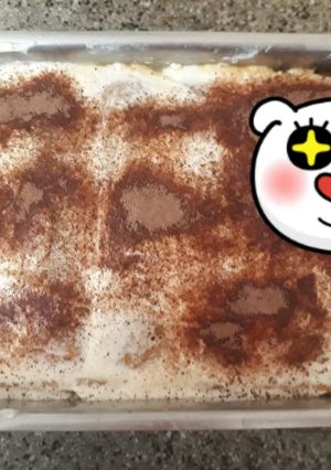 Una foto de Tiramisú para quedar como una reina con la familia