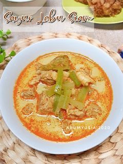 Foto resep Sayur Tempe Labu Siam