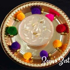 A picture of Chocolate Firni.