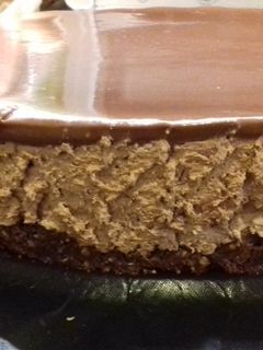 Csokoládé mousse torta recept fotója