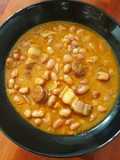 Pinto Beans with Chorizo and Bacon