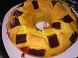 Bolo de fuba com goiabada 😋