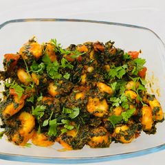 A picture of Kela Methi Nu Shak.