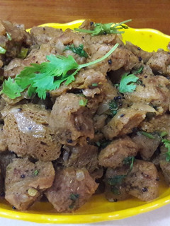சோயா சங்ஸ் பெப்பர் ப்ரை (Soya chunks pepper fry Recipe in Tamil) செய்முறை முக்கிய புகைப்படம்