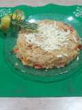Arroz pilaf a los cuatro quesos