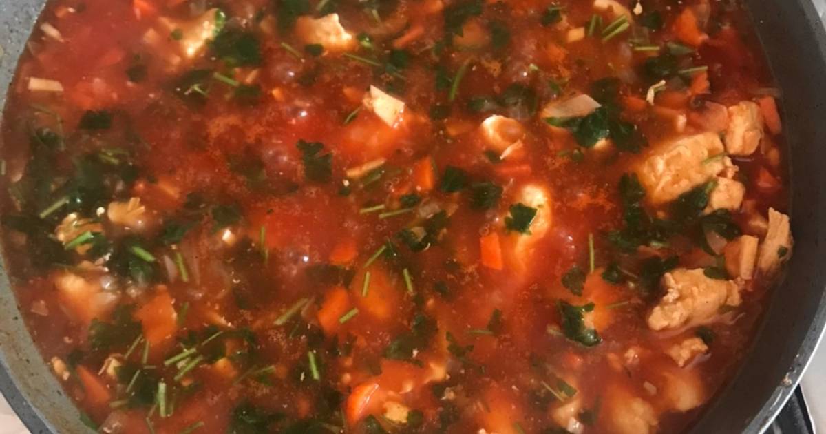 Подливка с курицей в томатном соусе – пошаговый рецепт приготовления с фото