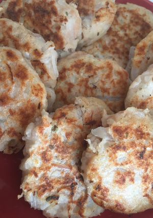 Una foto de Tortitas de atún y papa