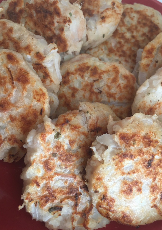Una foto de Tortitas de atún y papa