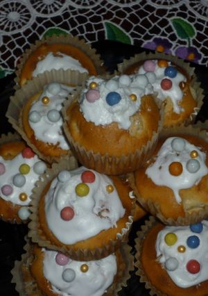 Muffin ananásszal recept fotója