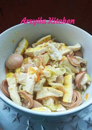 Foto resep Oseng sayur serut Pelangi