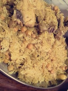 صورة لوصفة رز بحمص