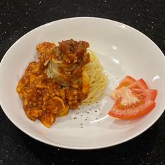 Home-made Bolognese A picture of Home-made Bolognese.