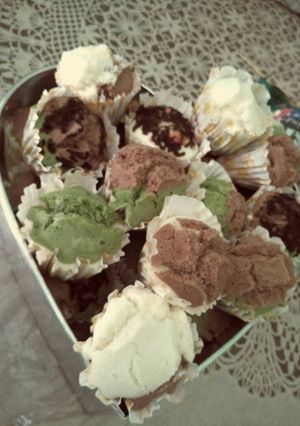 Foto resep Bolu Kukus Green Tea Coklat