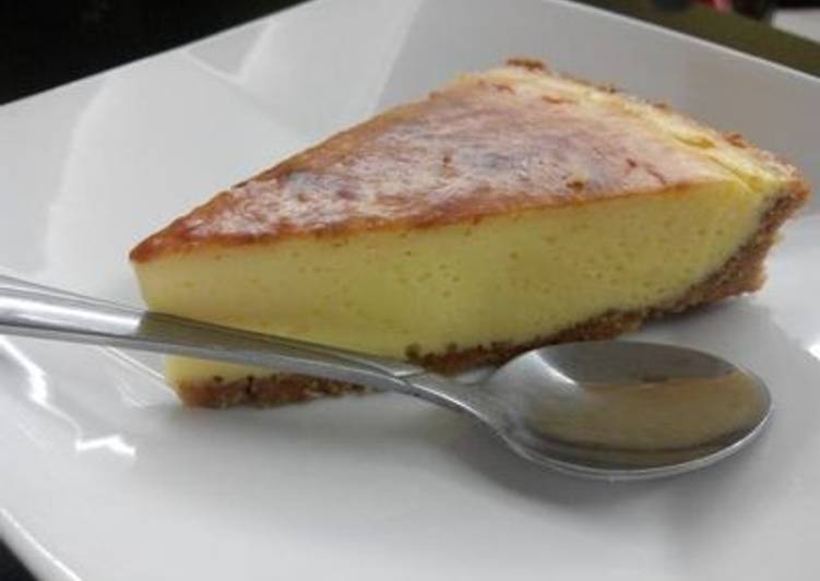 Recipe of Ultimate OvenBaked Cheesecake