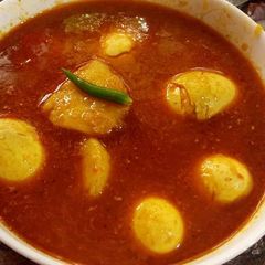 Egg curry A picture of Egg curry.
