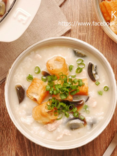 皮蛋瘦肉粥_一鍋到底零廚藝 的食譜成品照片