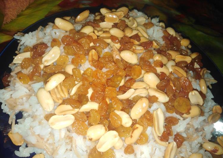 رز بالمكسرات