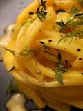 Tagliolini alla crema di zafferano