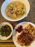 Three-Dish Rice Meal
