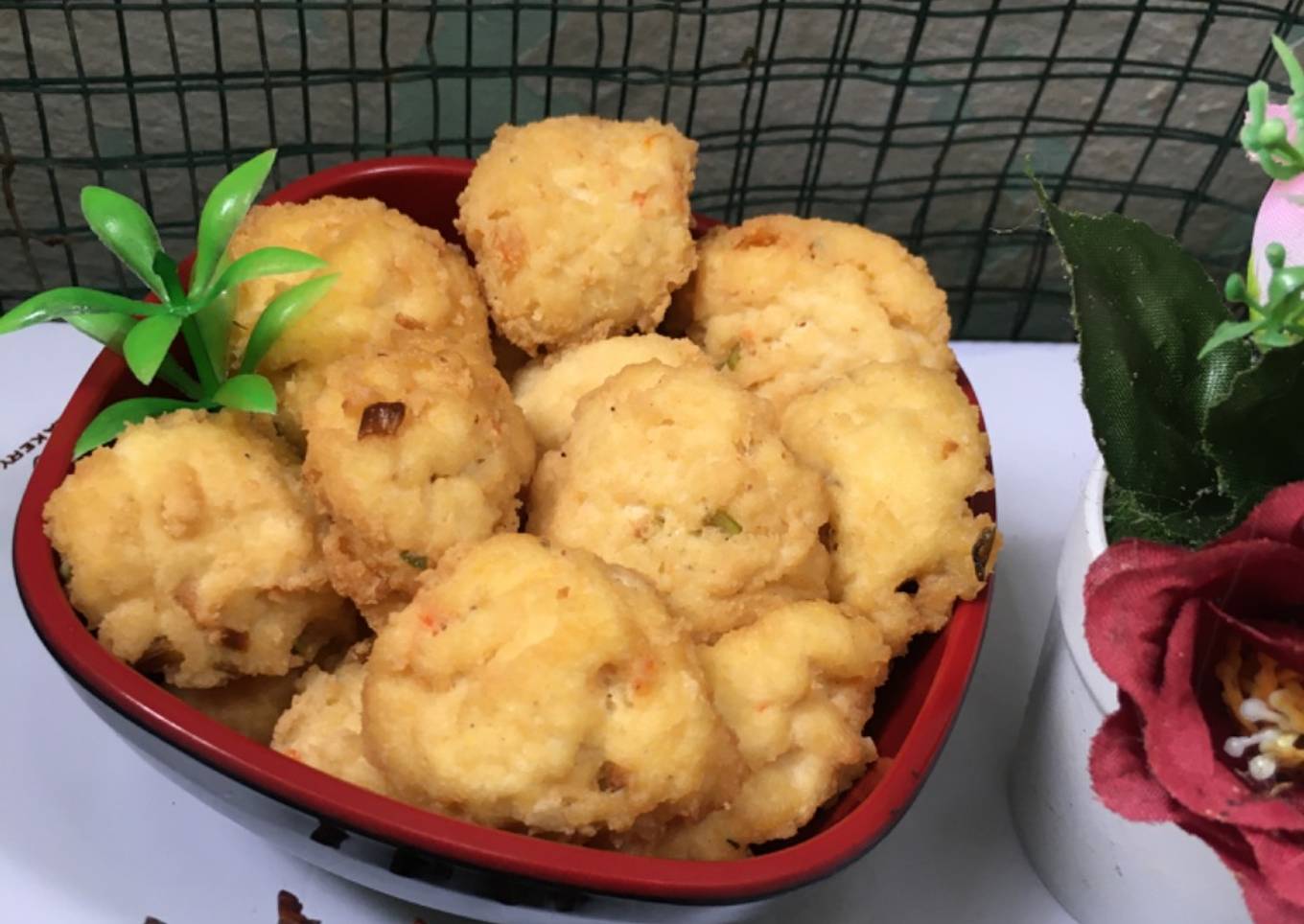 Perkedel tahu telur