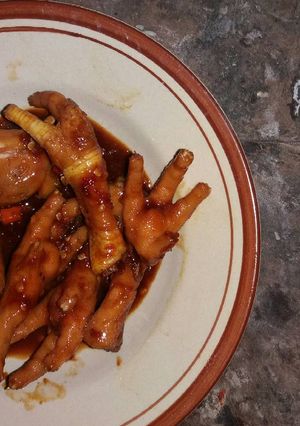 Foto resep Ceker Ayam Pedas Manis