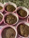 Muffins (avena-cacao-banana)