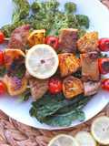 Espetadas vegan grelhadas (seitan)