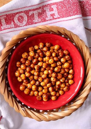 Hình của món 🌱 Snack Đậu Gà Giòn Vị Tỏi Ớt.