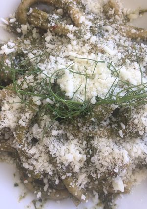 Foto di Pasta con crema di cavolo nero