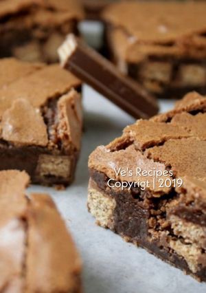 Foto resep Kit-kat Brownie