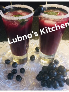 A picture of Black grapes Drink:.