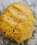 Masa de tarta integral "6, 7, 8" de cúrcuma y provenzal
