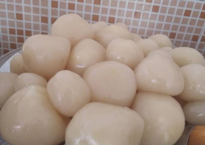 Resep Baso Aci Frozen Cocok Di Mie Sup Kaldu Saus Cabe Kacang Oleh Putri Annisa Cookpad