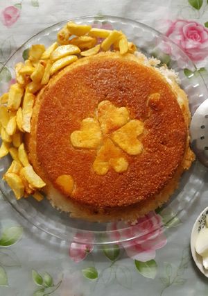 عکسی از دستور کته کبابی