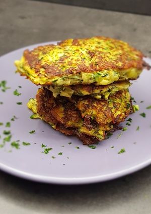 Une photo de °Galettes de courgette°