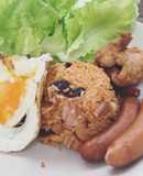 ข้าวผัดอเมริกันฉบับร้านสะดวกซื้อ
