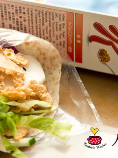 超快速懶人窈窕輕食-蔬菜全麥卷 的食譜成品照片