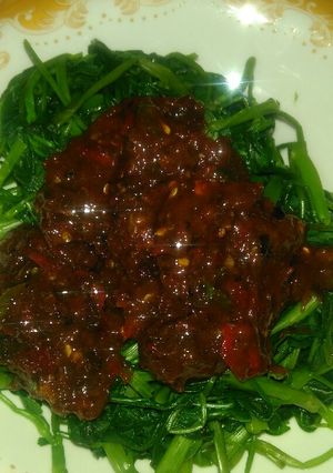 Foto resep Kangkung rujak