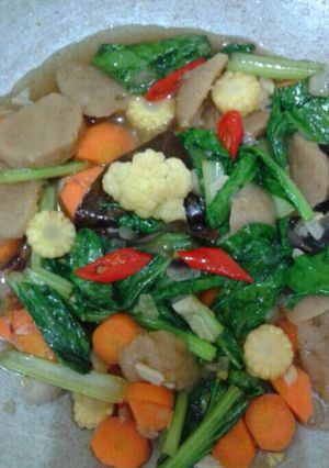 Foto resep Tumis capcay campur2