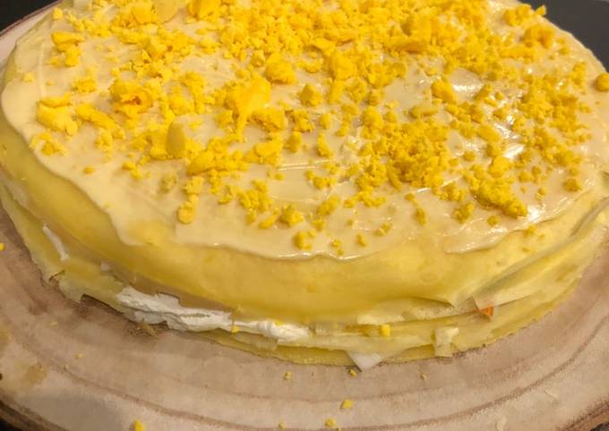 Comment faire Faire Délicieuse Gâteau de crêpes salée